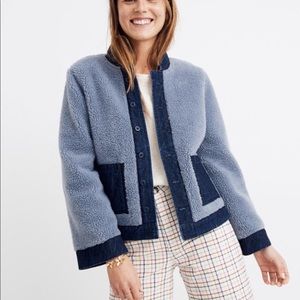 Reversible Sherpa Jean Jacket